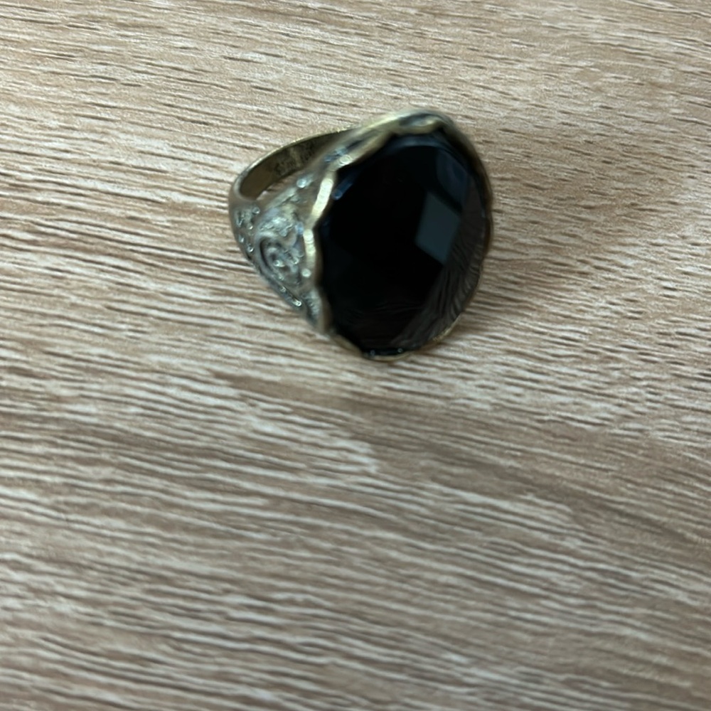 Faceted men’s ring